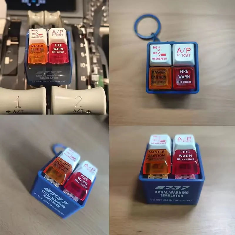 Boeing 737 Warning Sound Simulator Aircraft Route Pilot Crew Boeing Simulator Stress Relieving Device