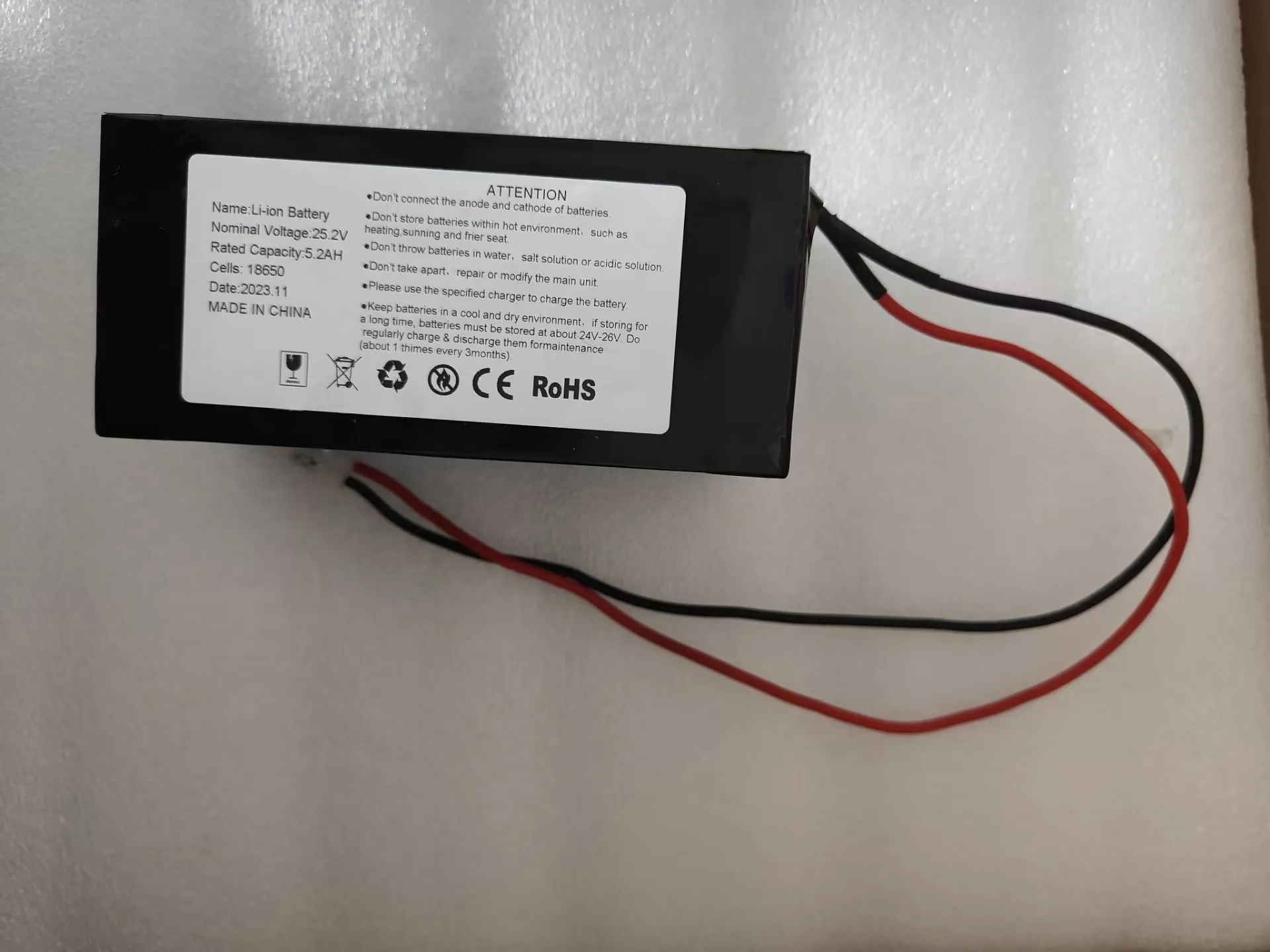 Imagem -02 - Bateria de Lítio para Cortador de Grama Robô Devvis Série H750t E1800 1pc 5.2ah