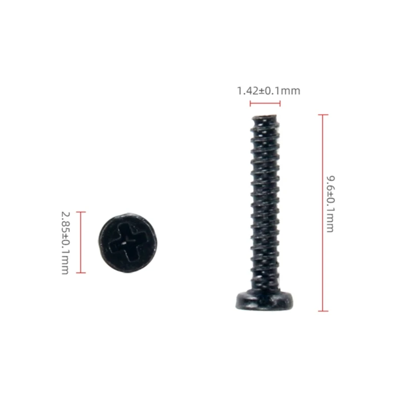 8 개/대 금속 나사 게임 콘솔 뒷면 커버 후면 하우징 나사 키트 스팀 데크 수리 부품 게임 Accessorie 도매