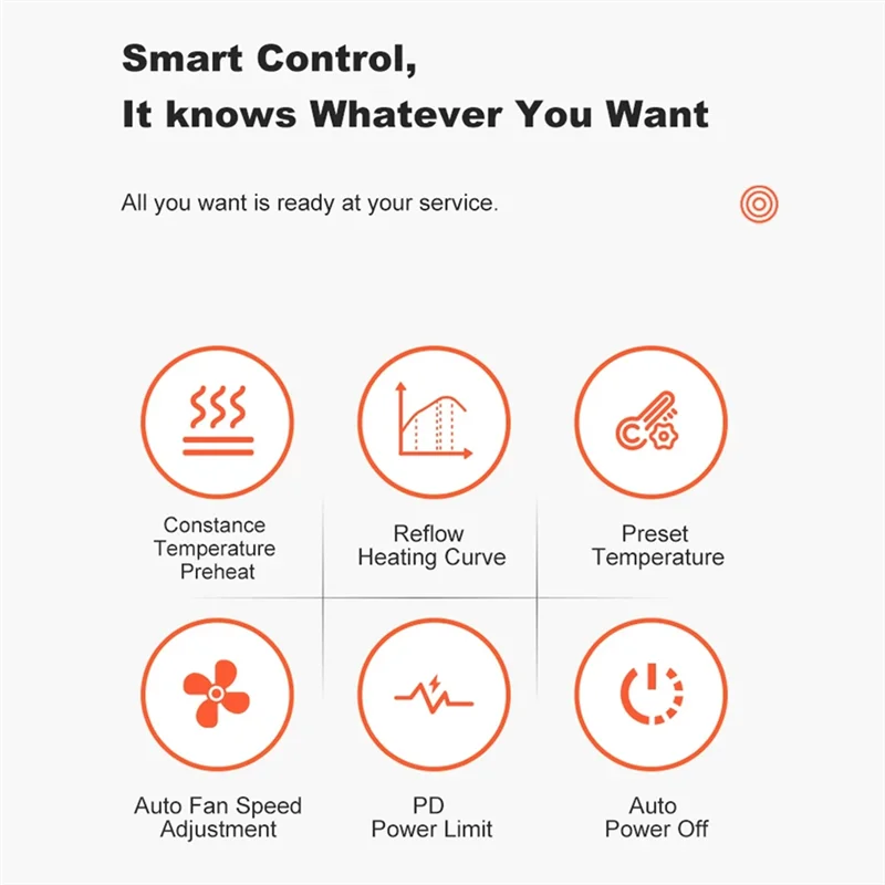 Miniware Soldering Station Constant Temperature Heating Station Built-In Cooling Fan 160X80 LCD Segmented Heat