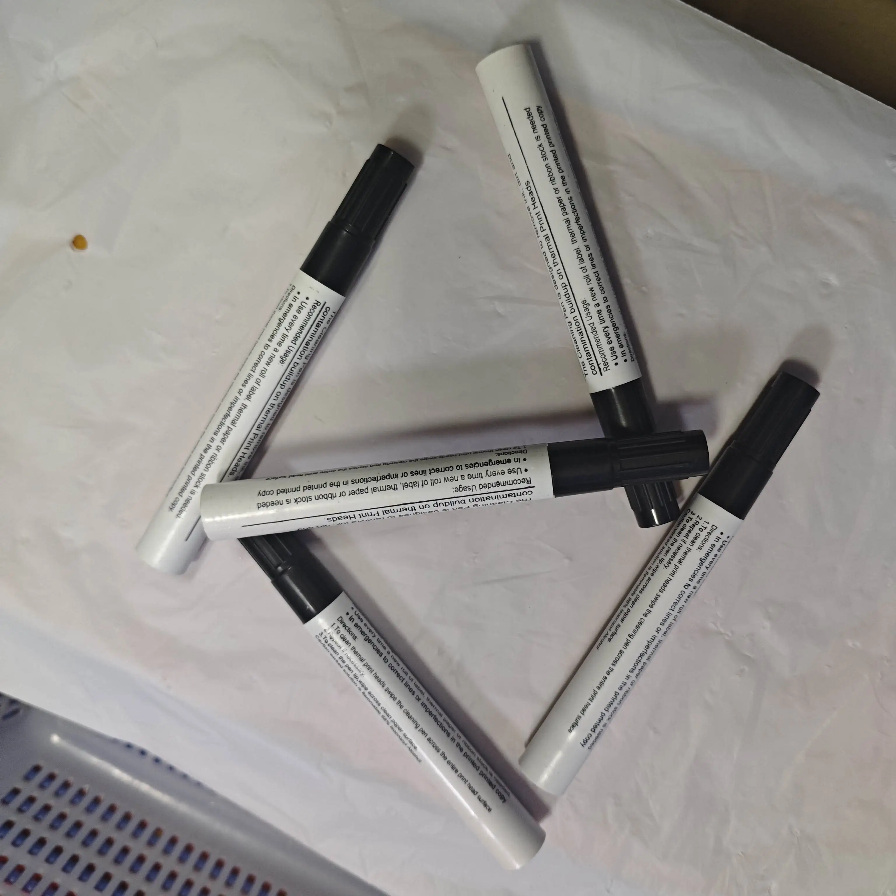 

20pc's Thermal Print Head Cleaning Pen & 2 Cleaning Swabs For Receipt Printers