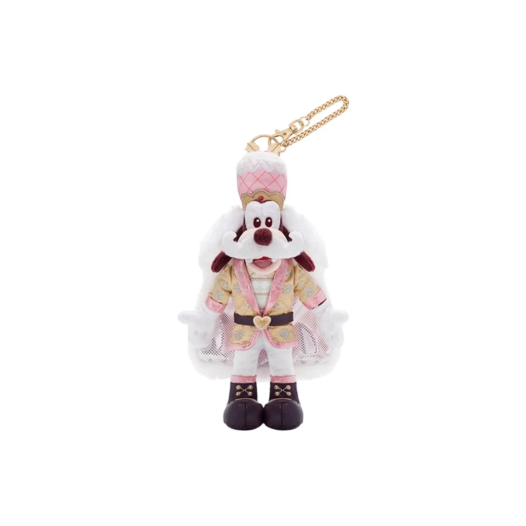 Disney x DISNEYLAND Mickey Mouse And Friends Christmas Waltz Collection Goofy Keychain Plush Charms 21.5cm Height 400060483650