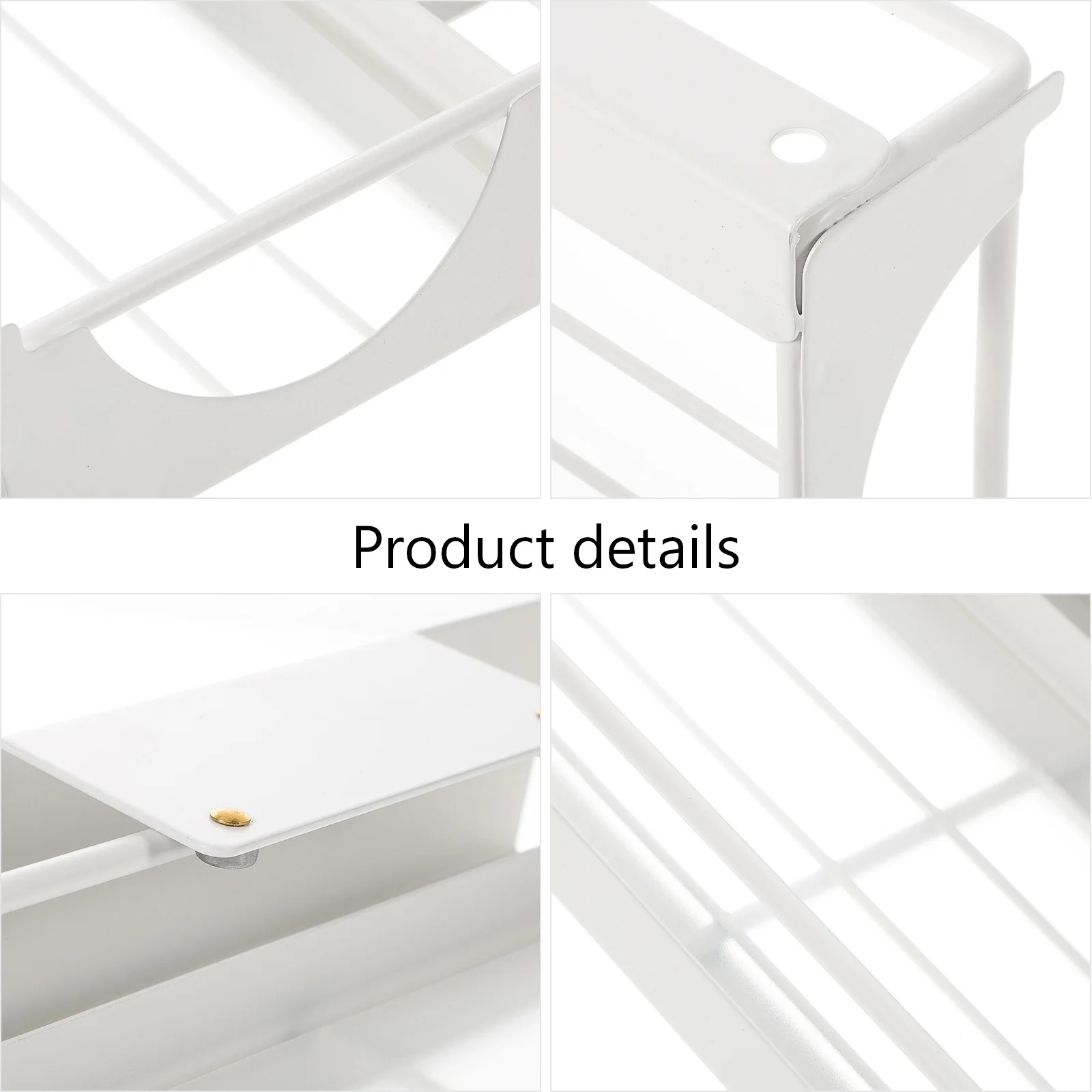 

Practical Drawer Rack under Sink Organizers Tableware Cabinet Carbon Steel Shelves Kitchen Storage Pull Out Sliding Rack Holder