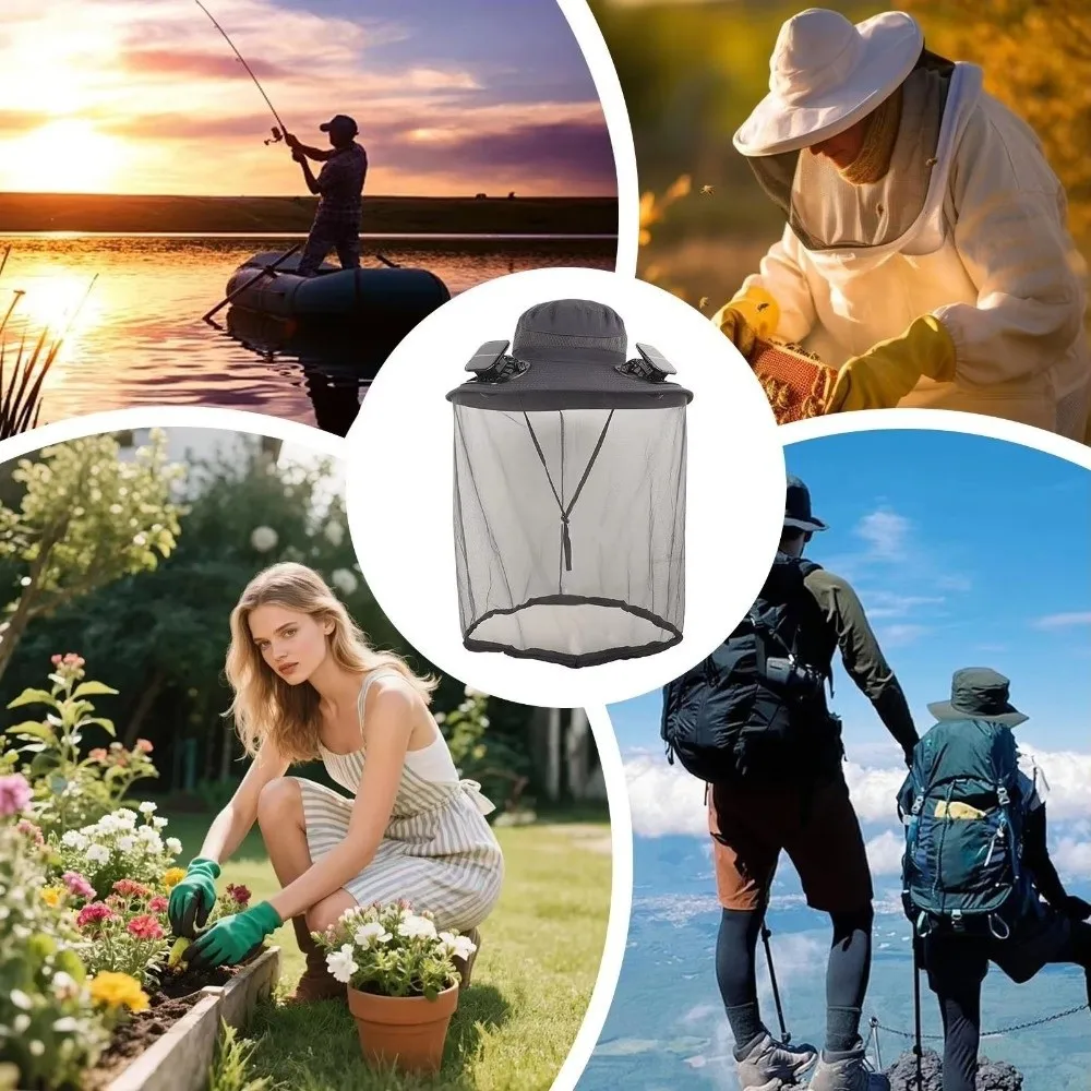 New Solar Powered Solar Fan Hat Dual Fans UPF 50 Cooling Fan Hat Wide Brim Cooling Fans Wide Brim Solar Hat Hiking