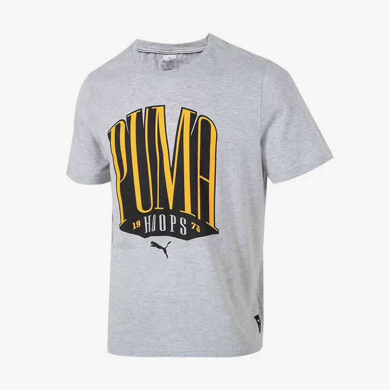 PUMA T-shirt sportiva casual girocollo moda uomo nuova estate genuina 624819-01