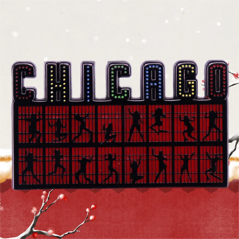 Chicago Musical Movie Brooch Badge Accessory