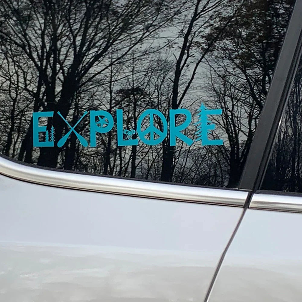 

Explore Design Car Styling Waterproof Decals And Stickers Vinyl Accessories Bumper Decoration For Tesla model y,Bmw e91,Opel