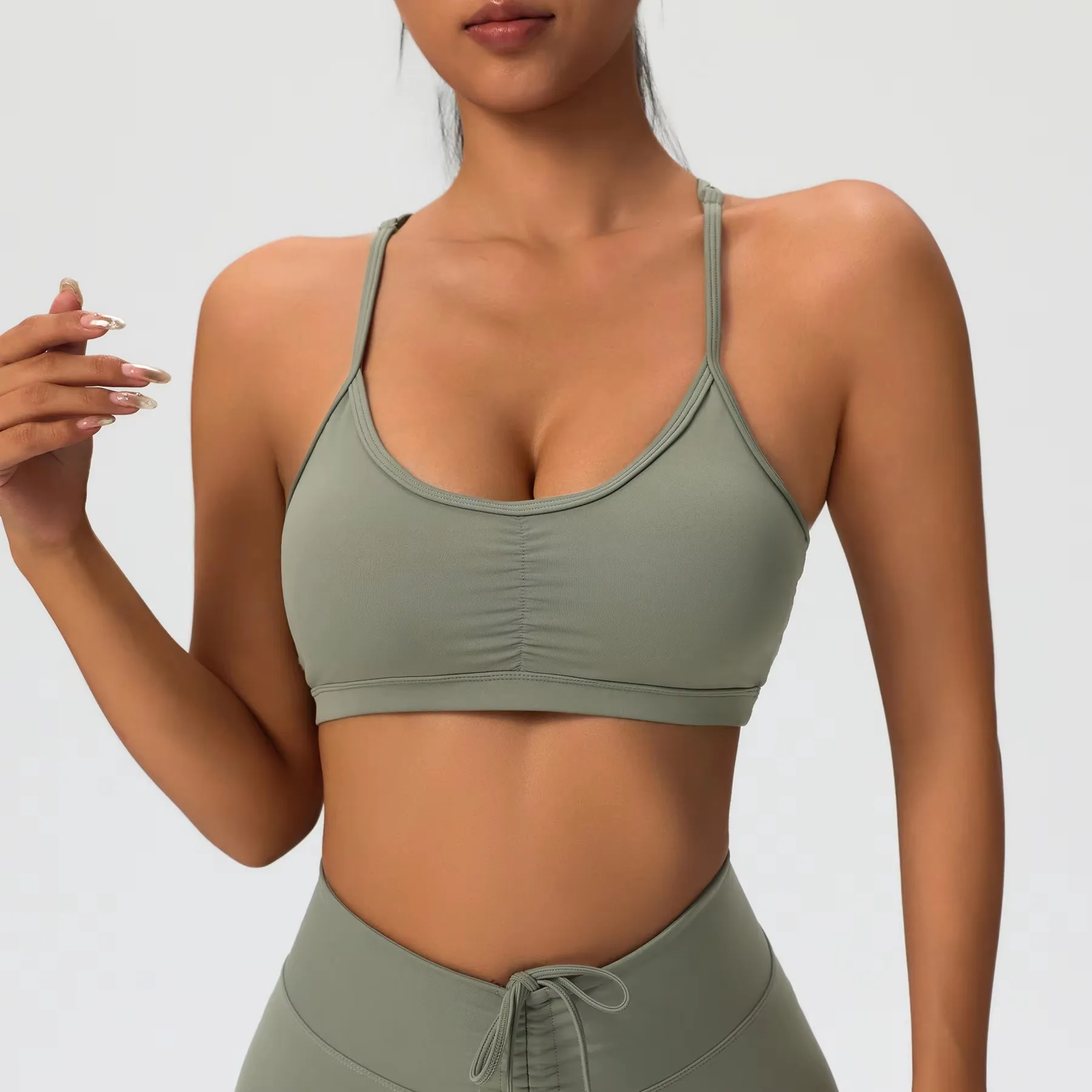 Sexy Sports Bras Women Yoga Bra Tank Top Women Fitness Gym Shockproof Running Workout Fast Dry Underwear Push Up Vest Female