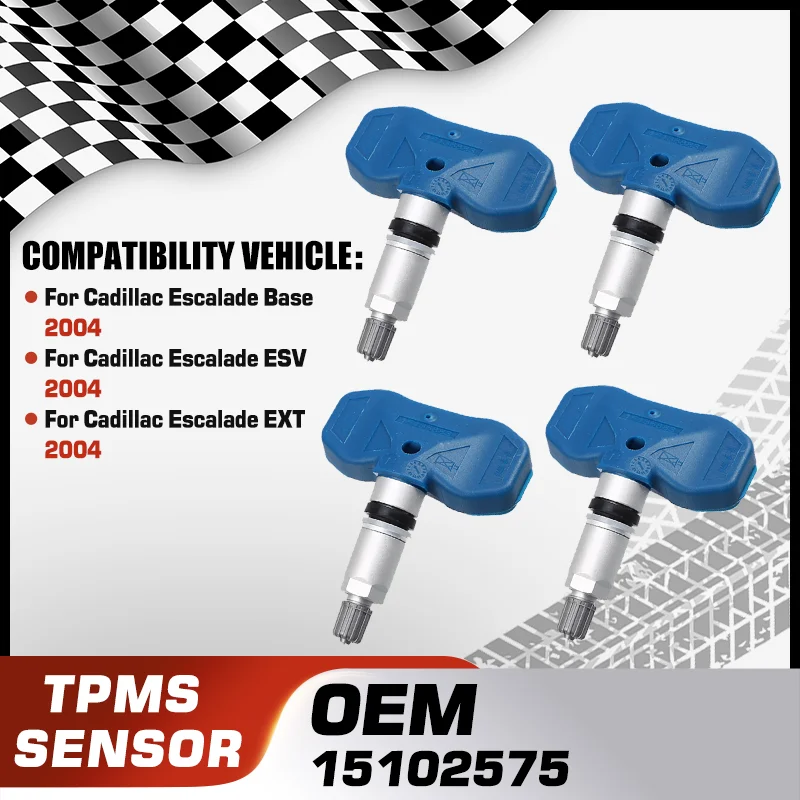 

Car TPMS Tire Pressure Monitor Sensor System For Cadillac Escalade 2004 Cadillac Escalade ESV 2004 Cadillac Escalade EXT 2004