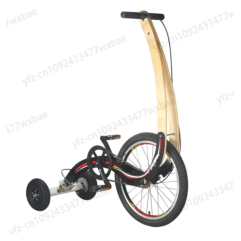 Riding Running Station Riding Station Riding Standing Three-wheeled Half-bicycle Halfbike Creative Transport