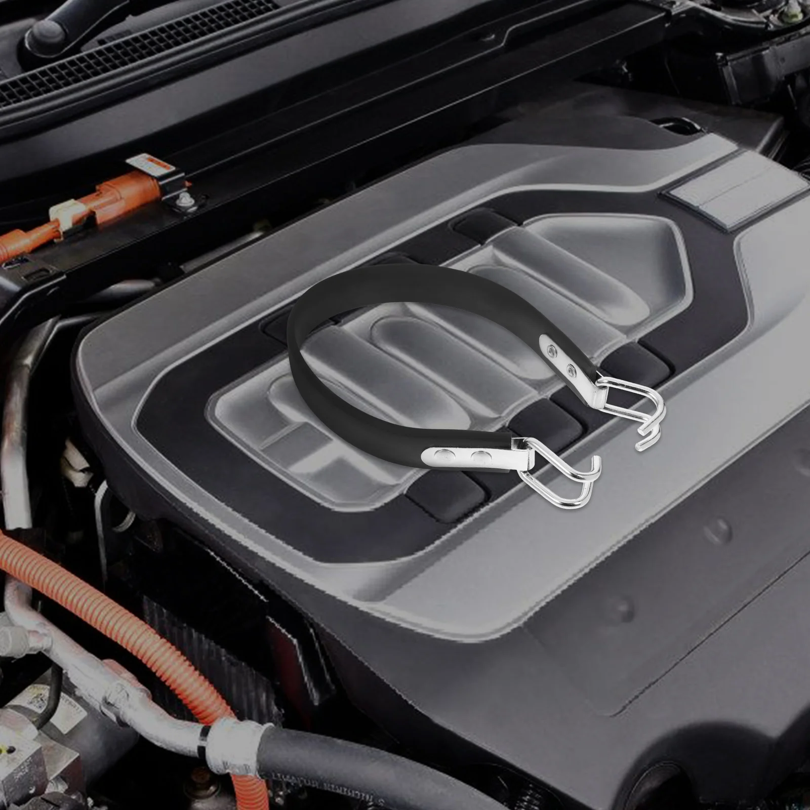 

2Pcs Carrier Strap Car Lifter Heavy Duty Steel PVC Secure Transport for Camping Travel Handle Strap