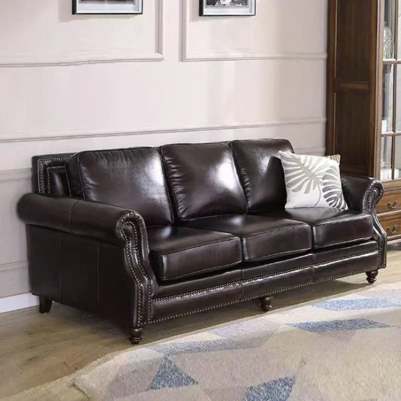 Human Living Room Sofa Modern Waterproof Nordic Designer Leather Sofa Nordic Black Muebles Para Salas Modernos Home Furniture