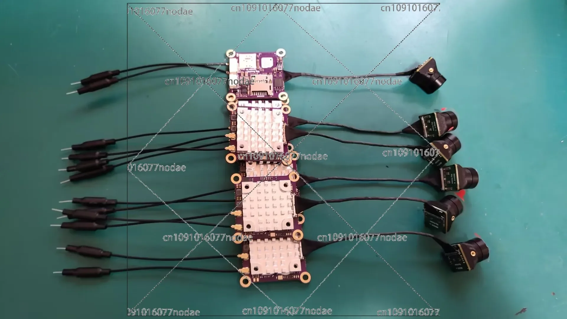 Image transmission air end point 1600mw 2000mw network interface card transmission signal