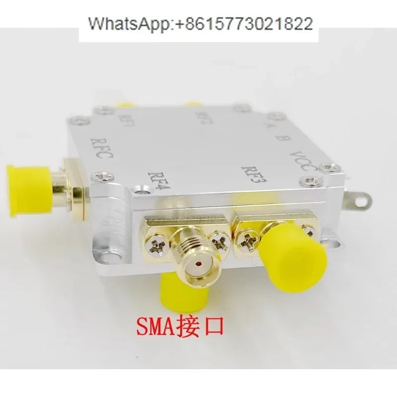 SP4T all four RF electronic switches 1M-3GHz wide bandwidth, high isolation, low insertion loss 1dB small size