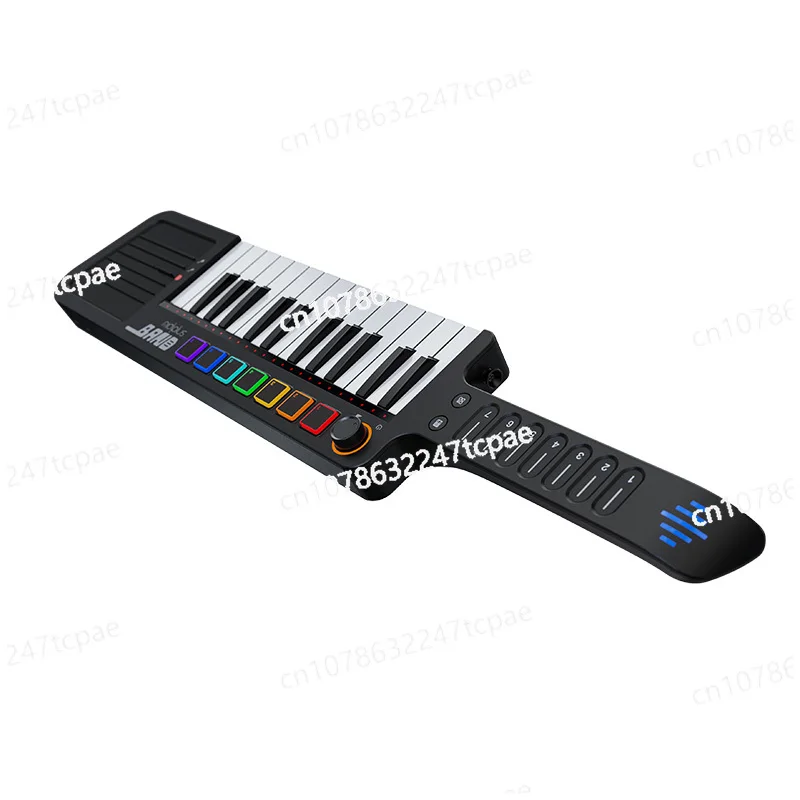 

Band Stringless Fusion Guitar Portable Smart MIDI Multifunction Shoulder Keyboard