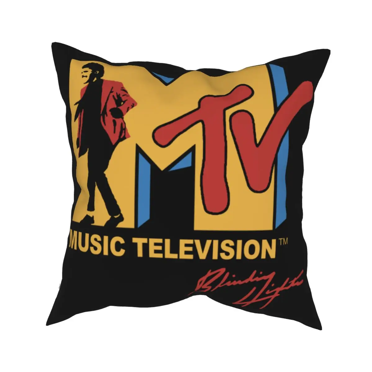 Autumn The Weeknd Mtv Collaboration Pillowcase Throw Pillow Cover Fashion Soft Skin High Quality