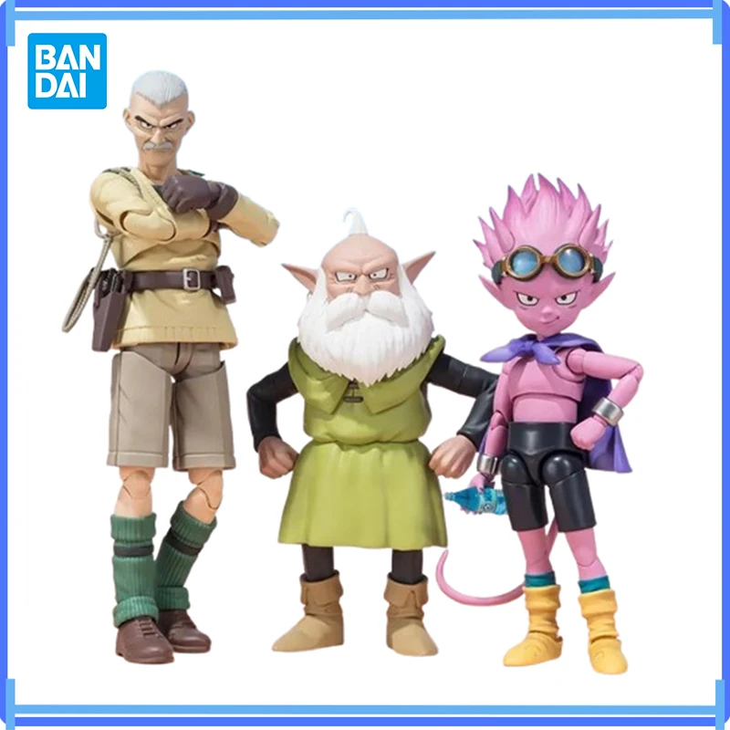 Bandai Original In Stock Sh Figuarts Shf Sand Land Beelzebub Rao & Thief Anime Action Model Boxed Toys Ornaments Gift Genuine