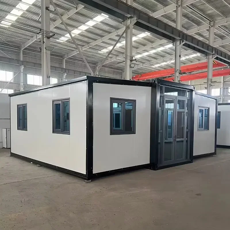 Verified Suppliers Quick Build Tiny Home 20ft Expandable Living Container House 2 3 Bedroom Prefabricated Prefab Folding House