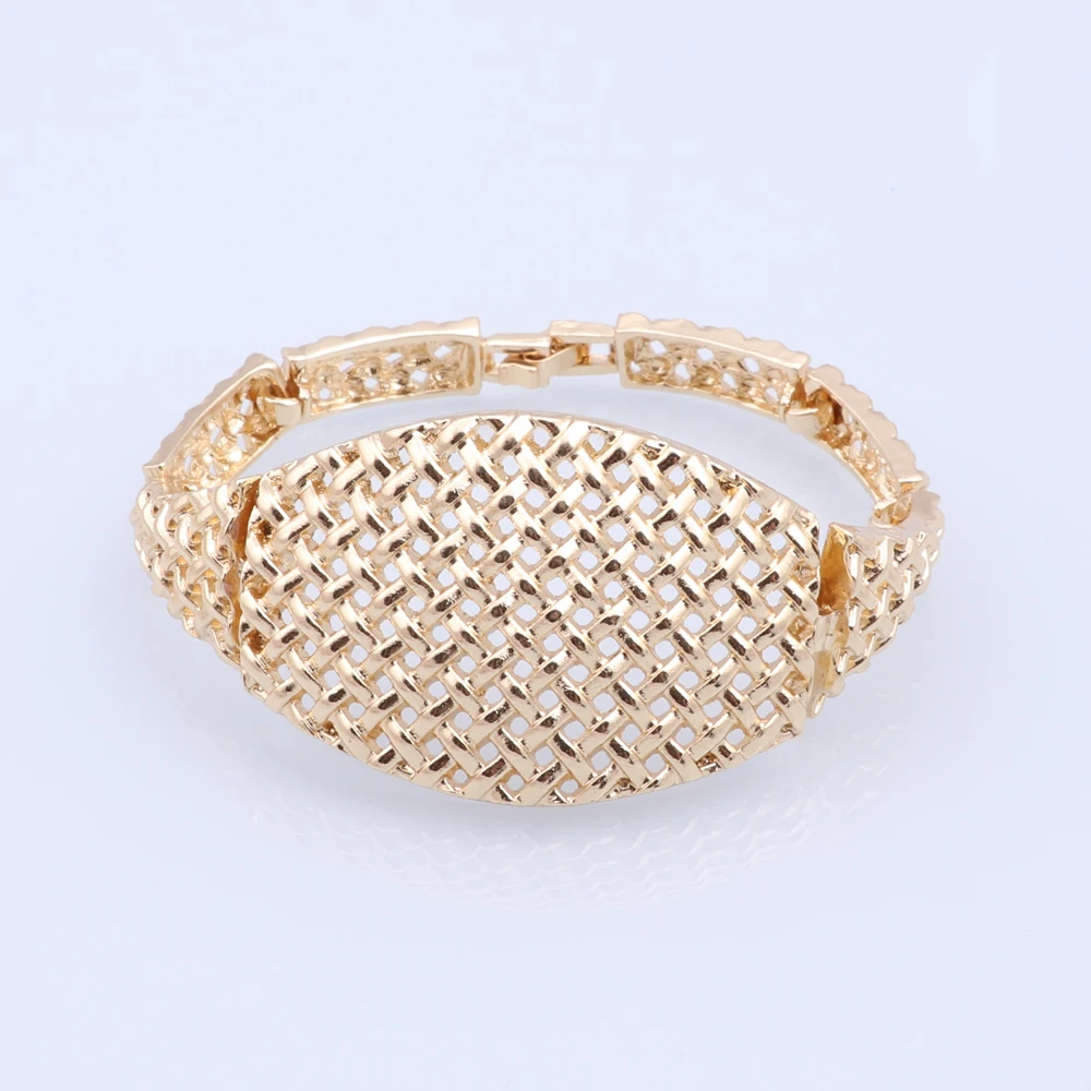 سينثيا مجموعات مجوهرات للنساء موضة دبي مجوهرات قلادة أقراط سوار حلقة مجموعة مع الراين الزفاف هدية عيد #4