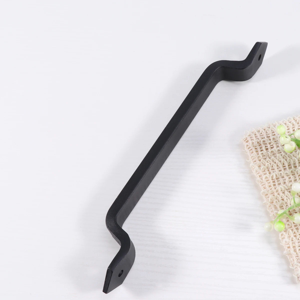 

Sliding Door H Pull Industrial Style Iron Art Practical Grab Bar Decorative Functional Gate Shed Garage Barn Home Office Bath