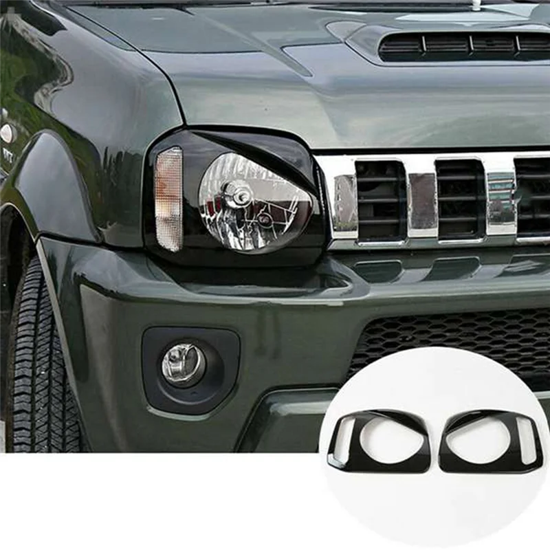 

Накладка на фару Jimny, наклейки для Suzuki Jimny, фара, крышка лампы, капоты