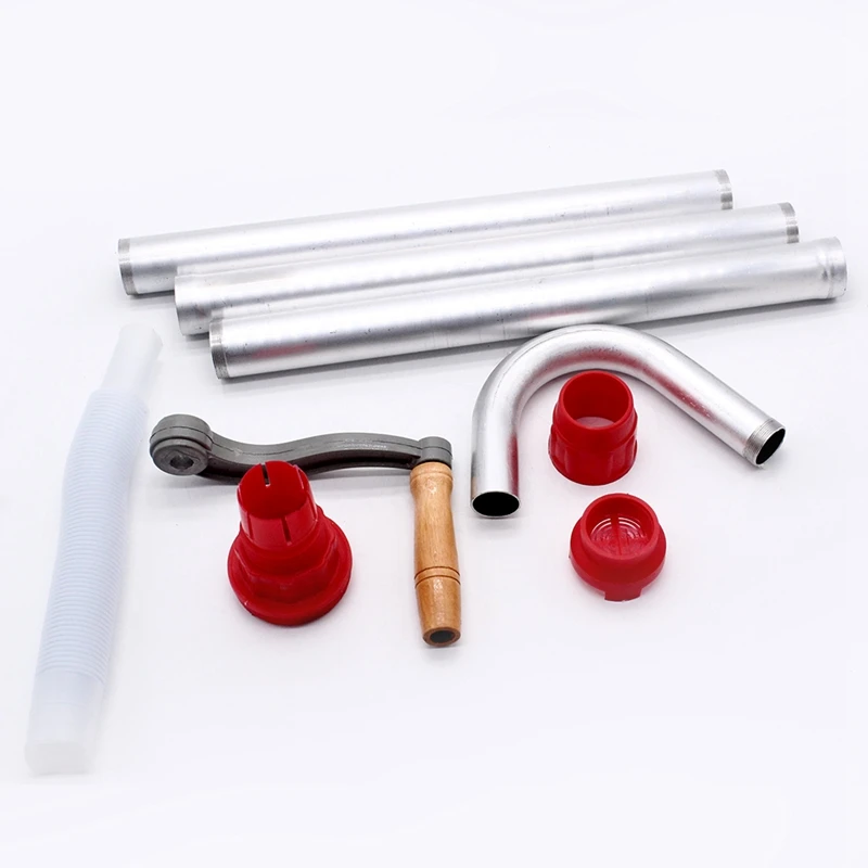 Manual Hand Pump 125MM Heavy Drum Rotary New Oil Fuel Barrel Heavy Duty Pump Fuel Oil Transfer Tool