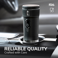 ROUNY Portable Espresso Machine USB Mini Travel Lightweight Coffee Maker for Car Outdoors Camping Backpacker, Black