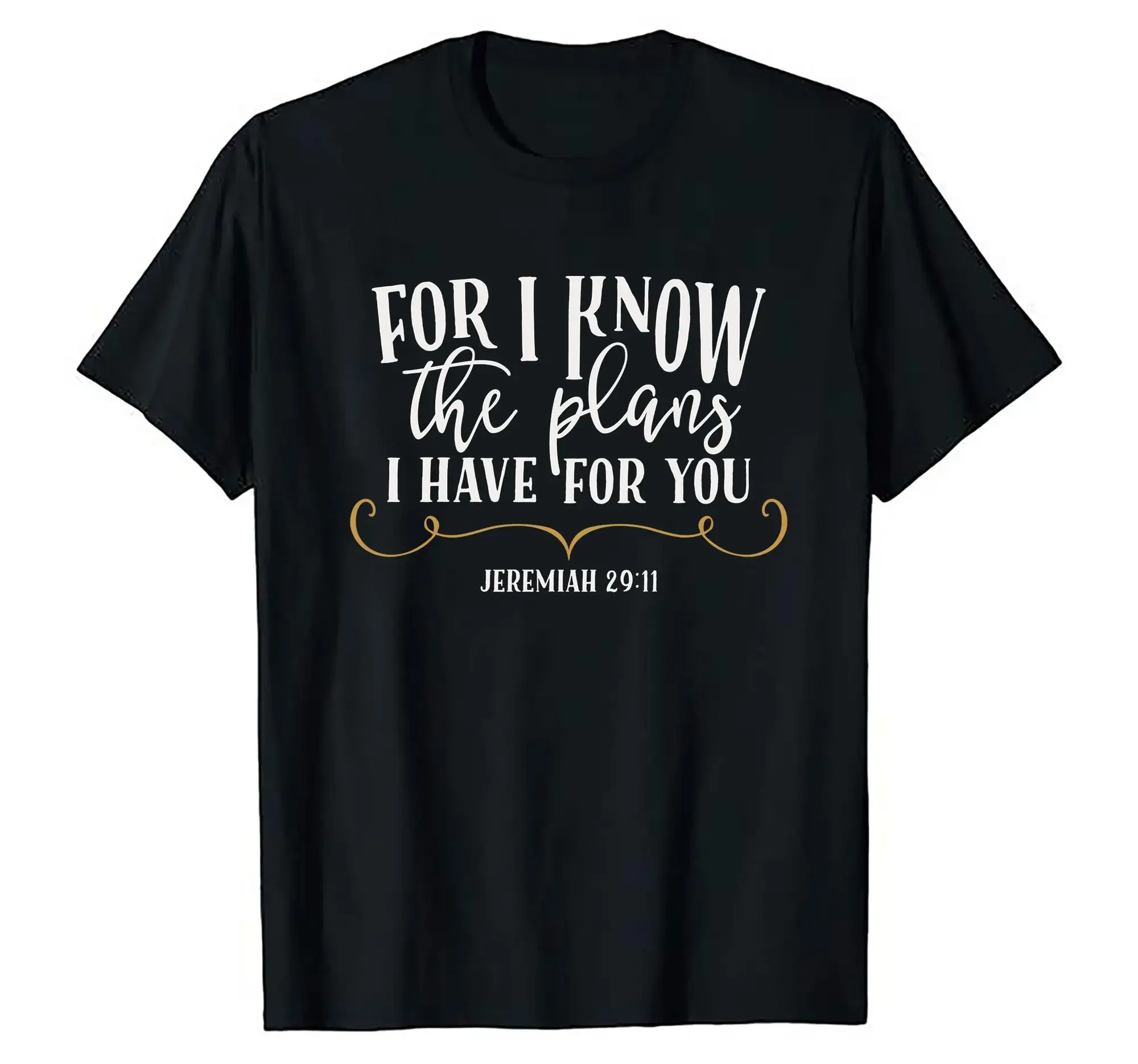 Christian Christ Has Plans For You Lord God Bible Psalm Jeremiah 29 11 In Faith Our Savior Religious Message T Shirt S