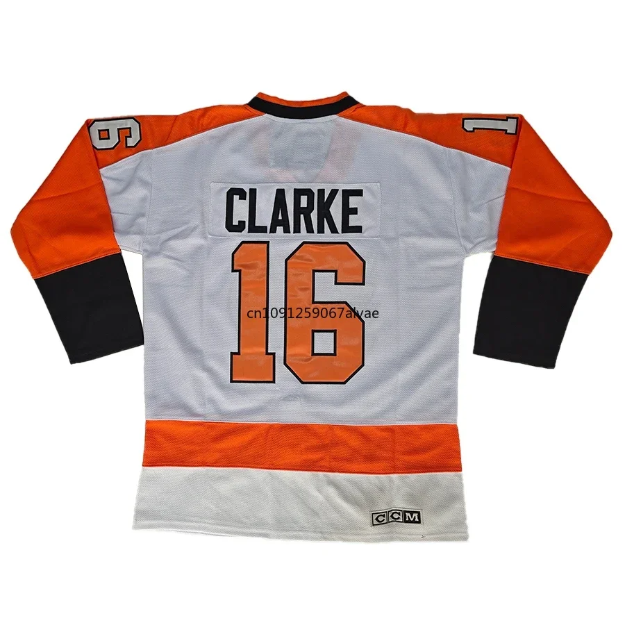 Bobby Clarke Jersey American Philadelphia Retro Ice Hockey Jerseys 28 Claude Giroux Jersey All Stitched Sweater Us Mens M-3XL