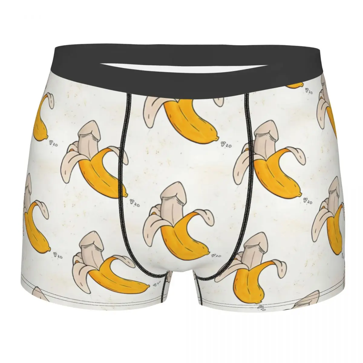 Banana Dicks Men Boxer Briefs Underpants Penis Highly Breathable High Quality Sexy Shorts Gift Idea