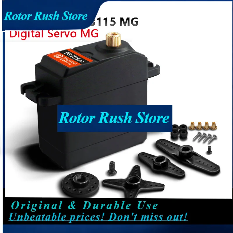 RoRuSFreeship 4X Original Factory High Quality DS3115 DS3120 DS3109 Metal Gear Digital Standard  For Rc Car Boat Plane Robo