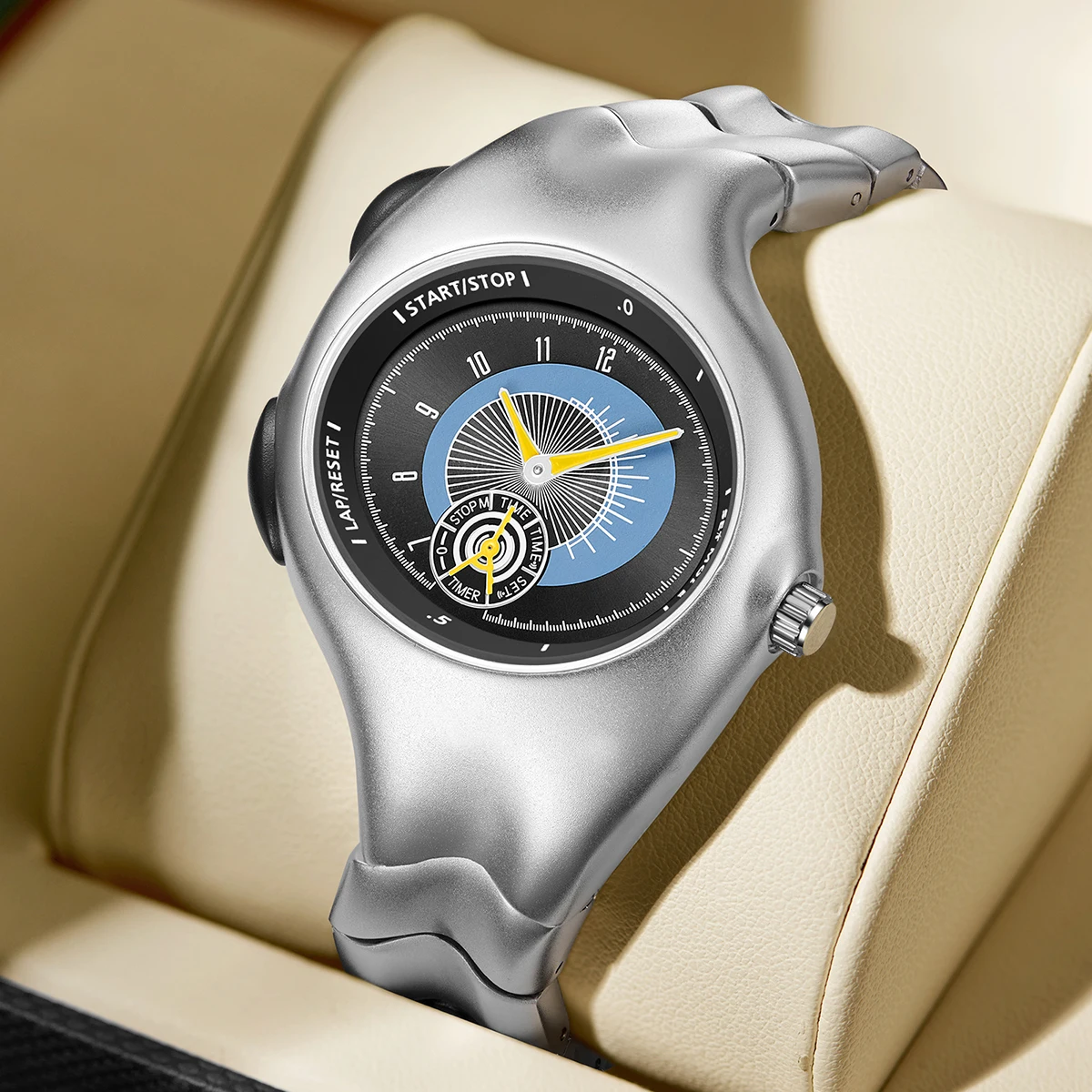 Clássico criativo estilo único relógio de quartzo dos homens moda negócios esportes relógio à prova dwaterproof água criativo aaa relógio de pulso masculino