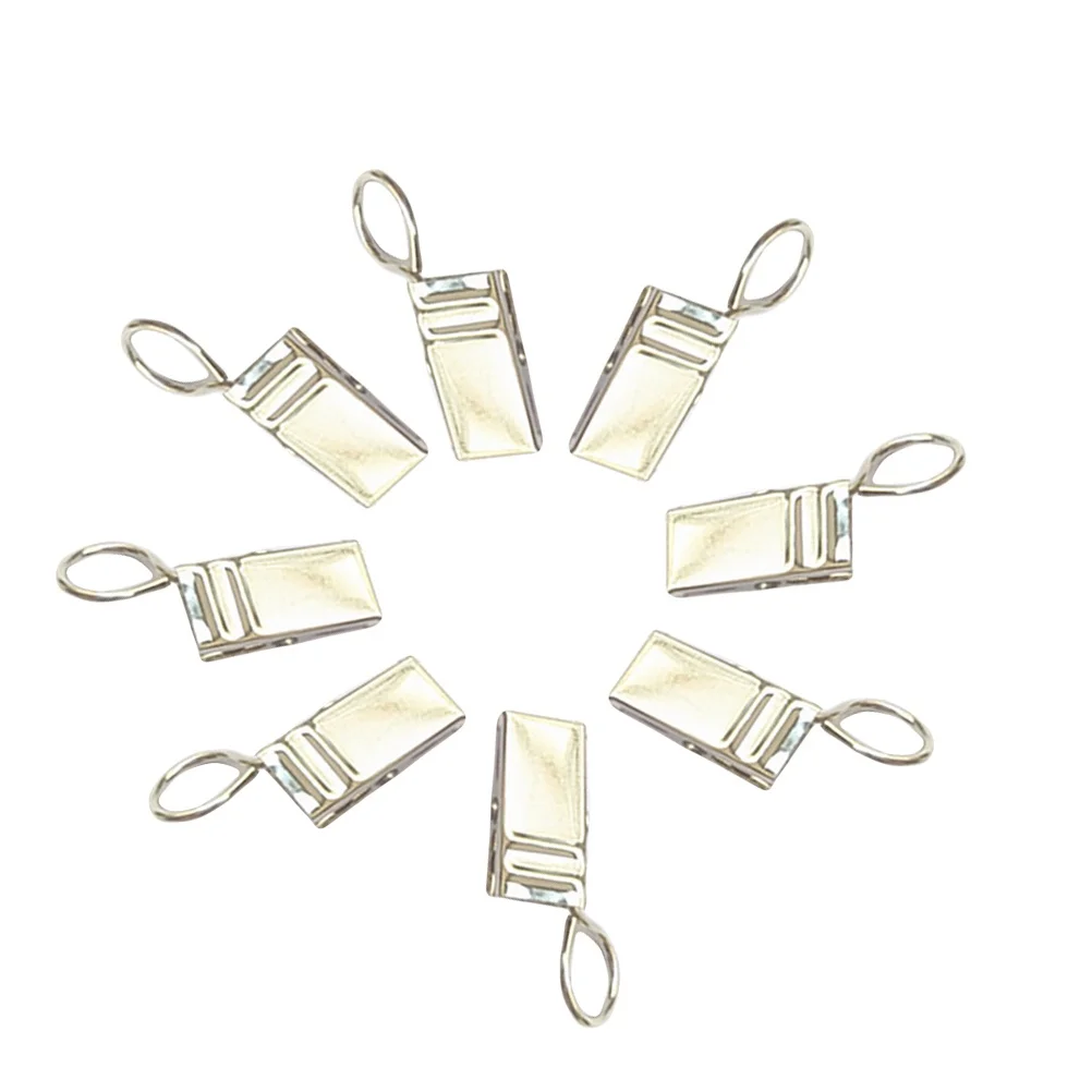 

88Pcs Premium Iron Drapery Rings Clips 19x9mm Solid Rim Design Transform Fabric Panels Curtain Ring Drapery Rings