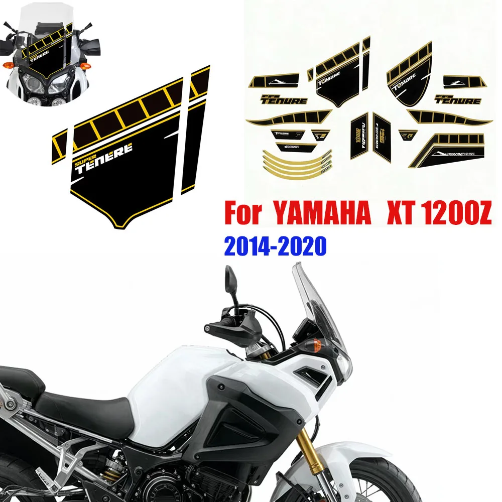 Tank Pad Protection Decals For YAMAHA SUPER TENERE XT1200Z Stickers XT 1200 Z Motorcycle 2014 - 2020