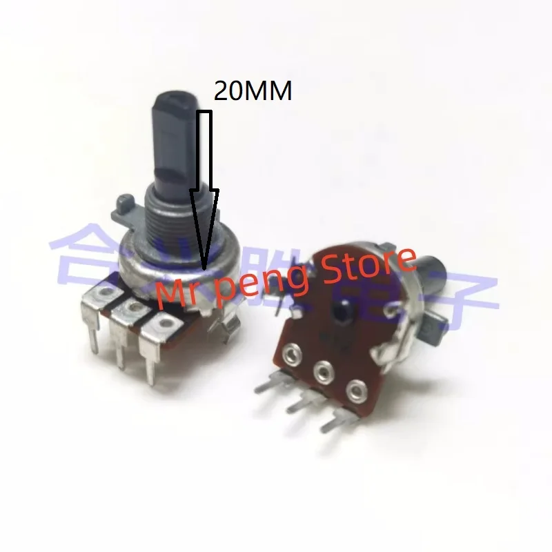 2pcs for HarMAN Kardon AVR45 Volume Adjuster Potentiometer Type 16 power amplifier Audio volume encoder 24 Position 20MM handle