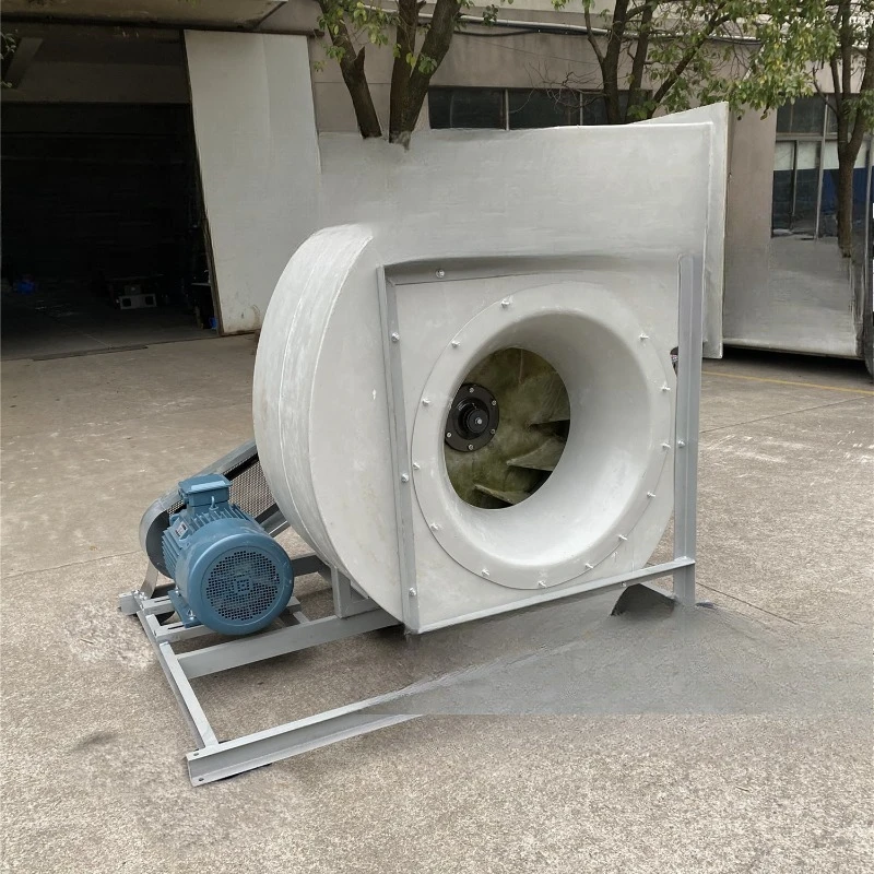 FRP centrifugal fan Industrial dust removal and deodorization fan