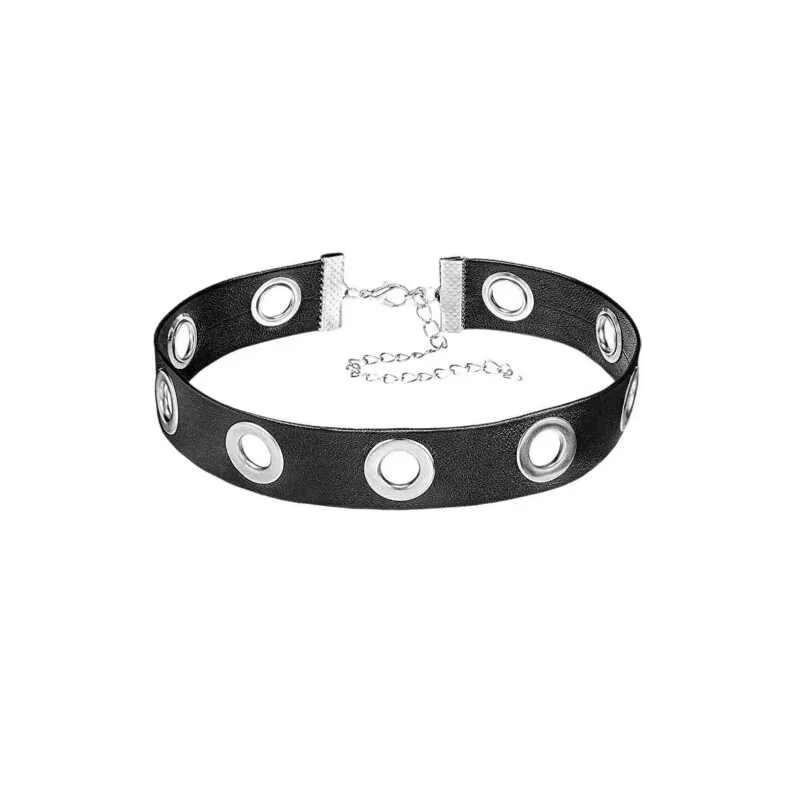 Jogo azul arquivo kyouyama kazusa feminino pescoço anel pulseira de silicone cosplay acessórios traje colar couro perna cinta prop