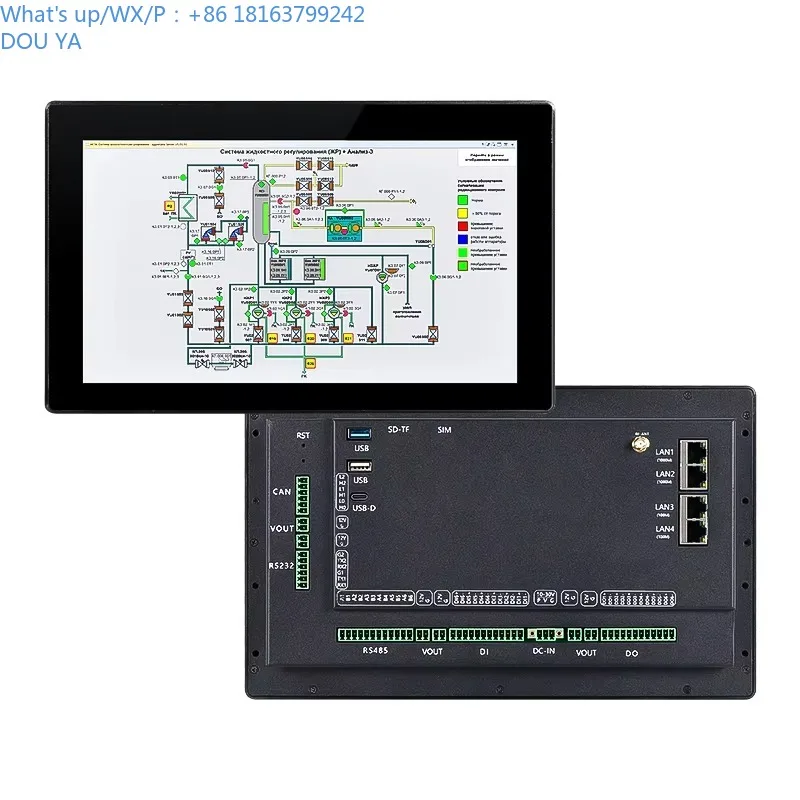 شاشة لمس ذكية مقاس 11.6 بوصة HMI للتحكم الصناعي في الطاقة Mon itor