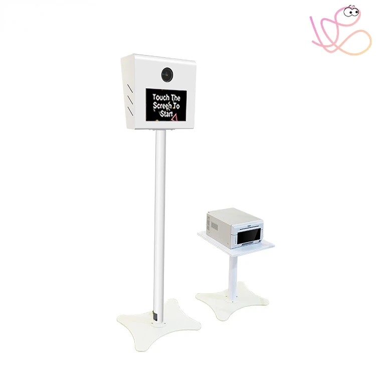 Portable Selfie Digital Wedding Mini Photo Booth Machine with DSLR Camera