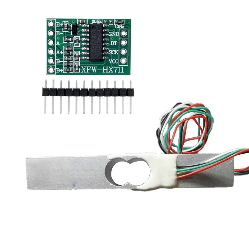 Wägezelle 1KG 2KG 3KG 5KG 10KG 20KG HX711 AD Gewichtssensormodul Aluminiumlegierung Wägedrucksensor Elektronische Waage