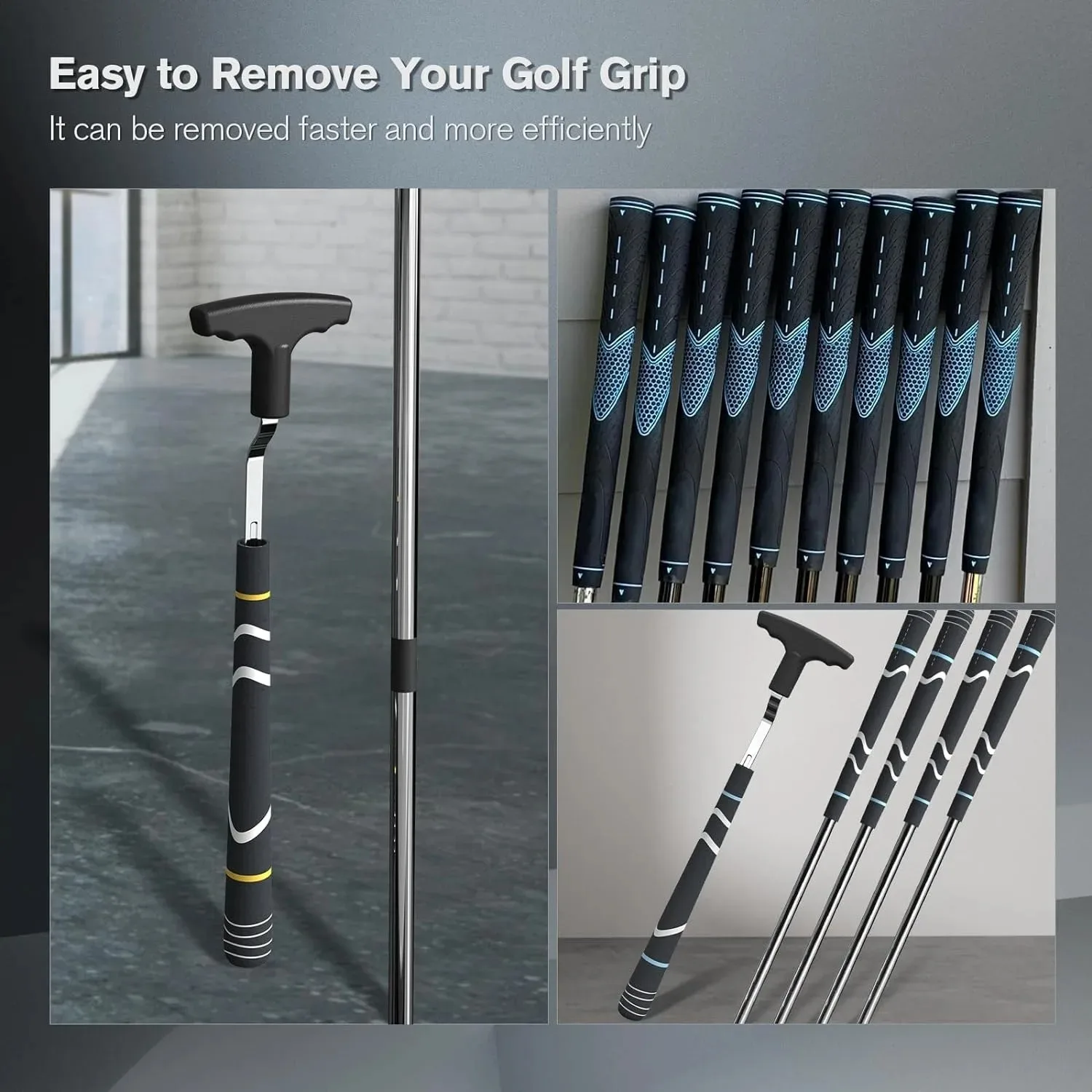 Golf Grip Remover Saver Tool Portable Grip Repair for Outdoor Sports Players