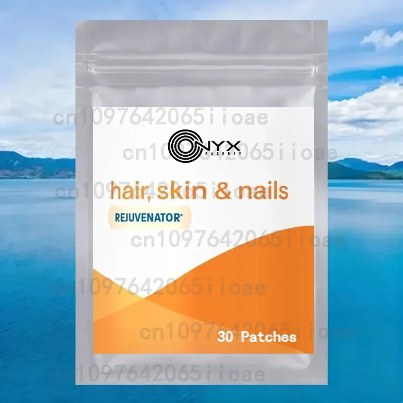 

30 пластырей для волос, кожи и ногтей Витамины Прозрачные пластыри для женщин с поддержкой роста волос с коллагеном и гиалуроновой кислотой