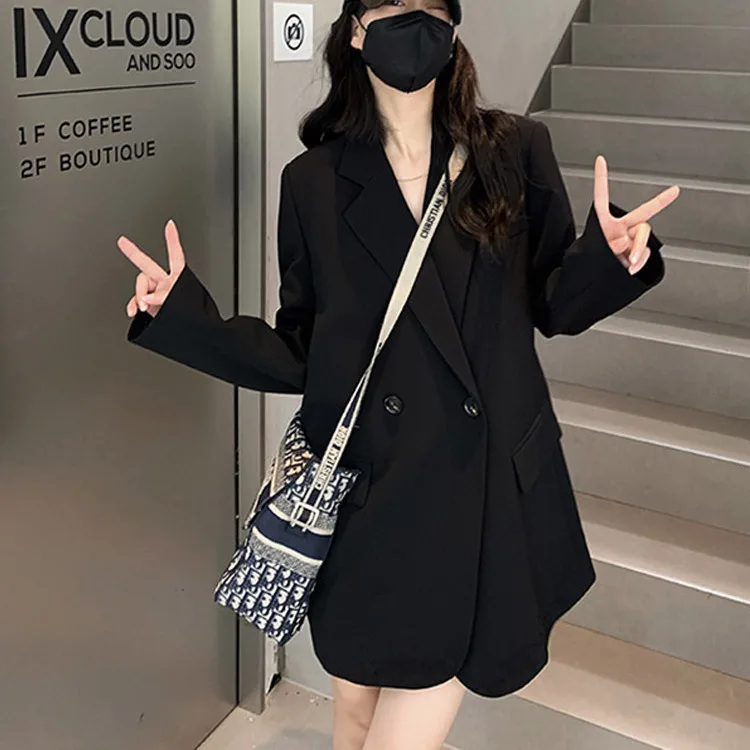Women's Suit Female Clothing Elegant Woman Bowknot Tunic Stereoscopic Flowers Appliques Waisted Matching Lady's Corduroy