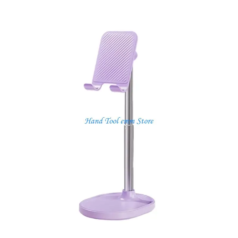 H37F Upgrades Phone Stand for Desk with ABS Metal Silicone Support for Daily Viewing