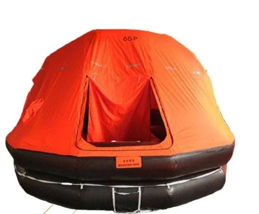 Marine throwaway life rafts, hoistable life rafts, new standard life rafts for ships