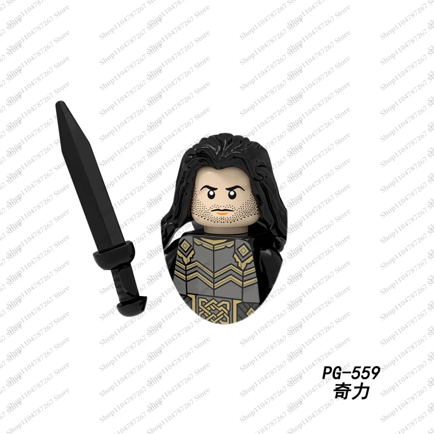 Building blocks The Lord of the Rings classic characters from fantasy movies soldiers orc children's MINI brick toy gifts