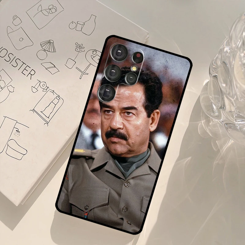 Etui Saddam Hussein Iraq do Samsung Galaxy S23 S21 S22 Ultra S20 FE S8 S9 S10 Plus Note 10 Note 20 Ultra Cover