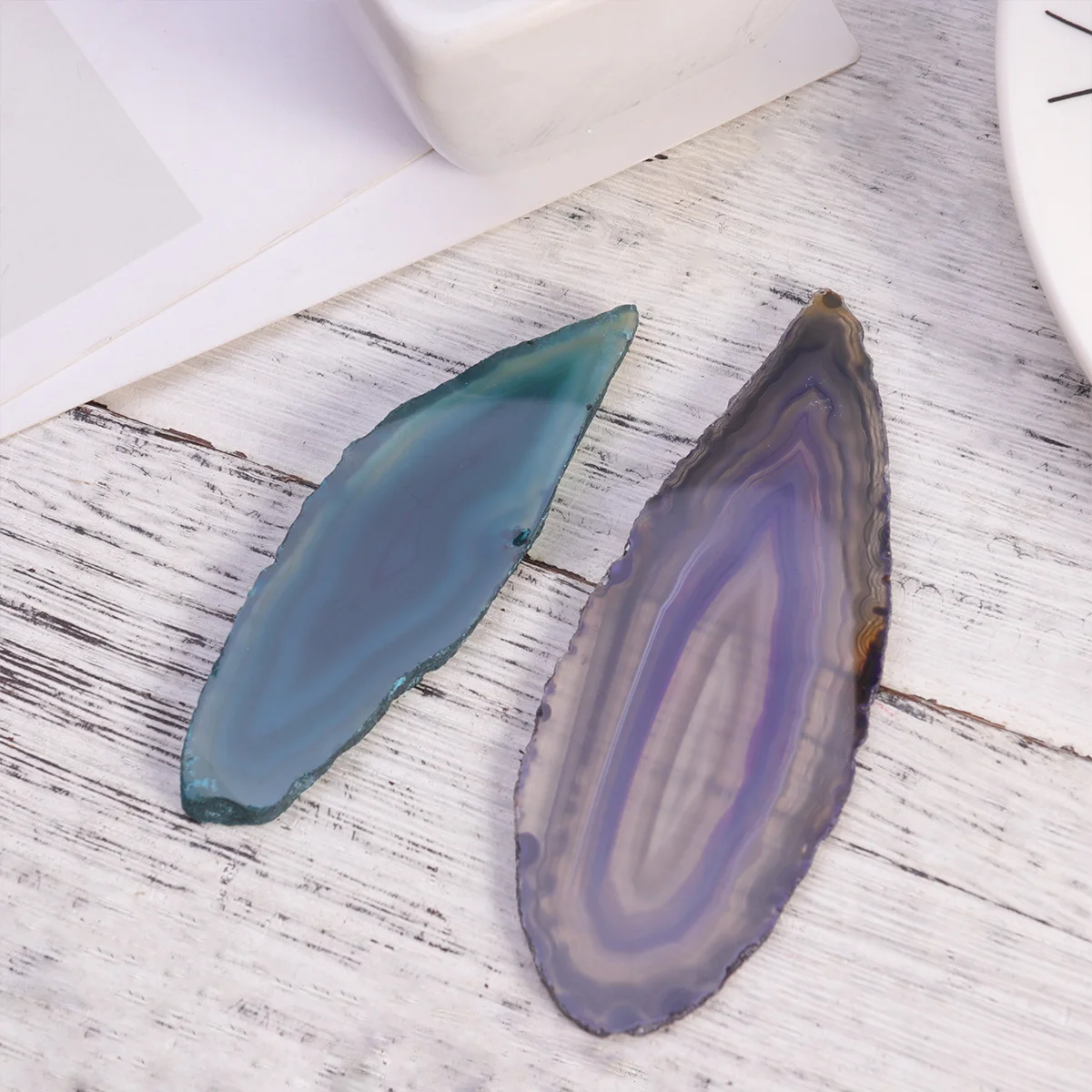 

9 шт. красочные натуральные ломтики агата, бразильские окрашенные драгоценные камни для подвесок с колокольчиками, подставки, уникальные ювелирные аксессуары