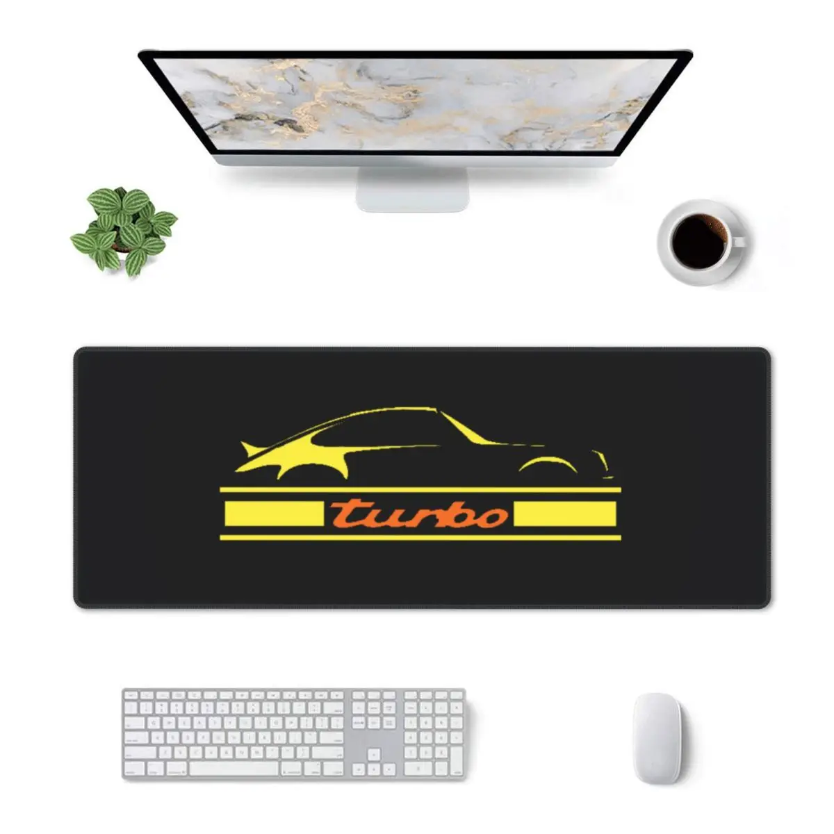 Large Mouse Pad Turbo 911 Gamer PC Laptop Mats Keyboard Carpet Computer Gaming Office Accessories Desk Mat