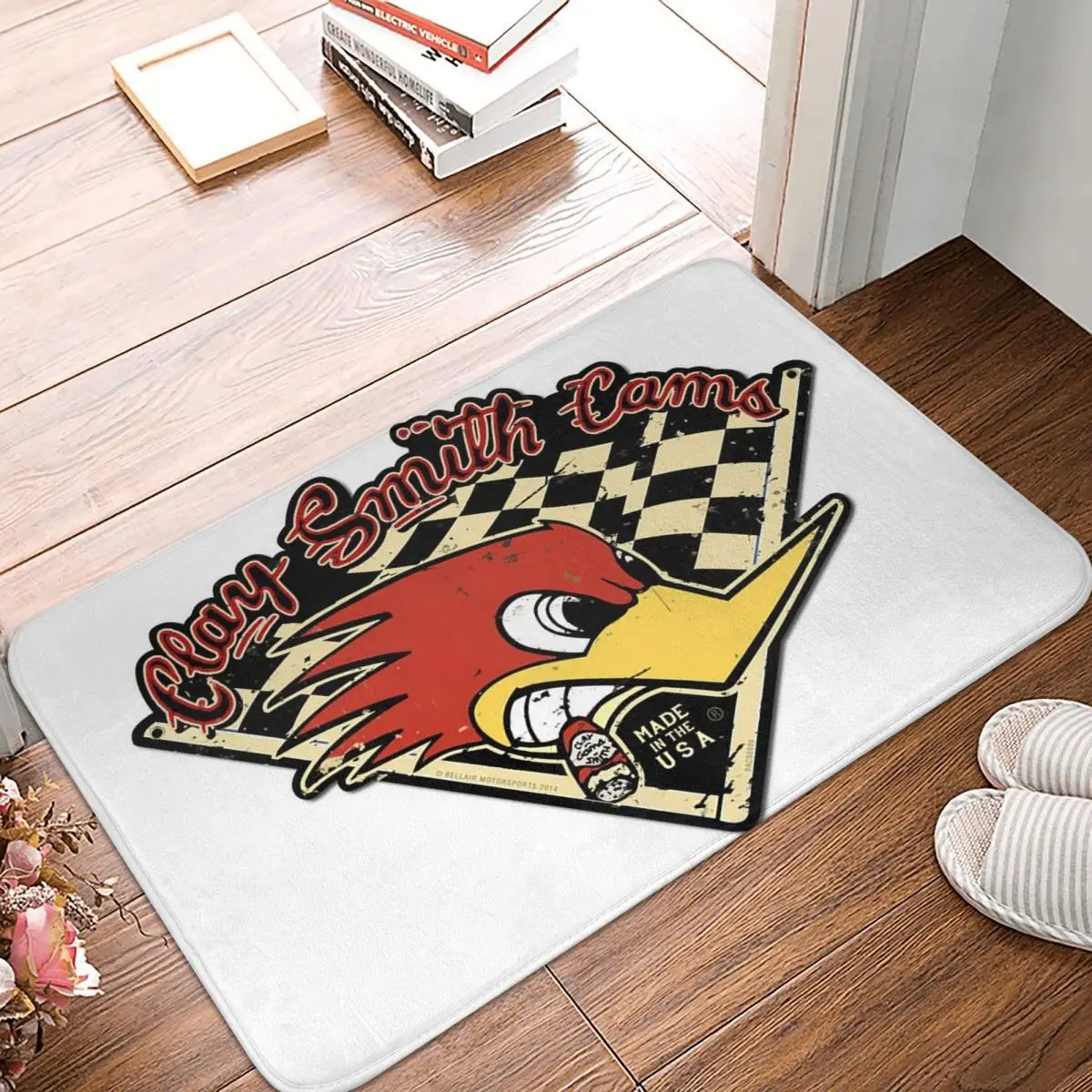 Made In The USA Street Mr.Horsepower Clay Smith Cams Doormat Rug Carpet Mat Footpad Non-slip Corridor Kitchen Bedroom Balcony